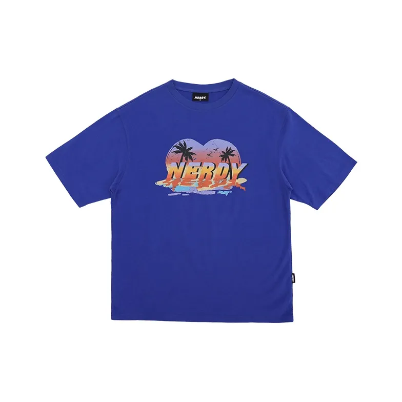 Nerdy T Shirts Unisex Blue-0