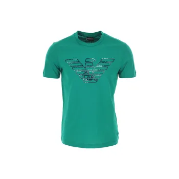 EMPORIO ARMANI T-Shirts Men Green