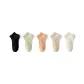 Black+Light Green+Light Orange+Apricot+Beige (5 Pack)