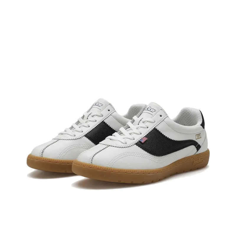 JACLAR CHAMP 1975 Low Top Skateboard Shoes Unisex White Black-2