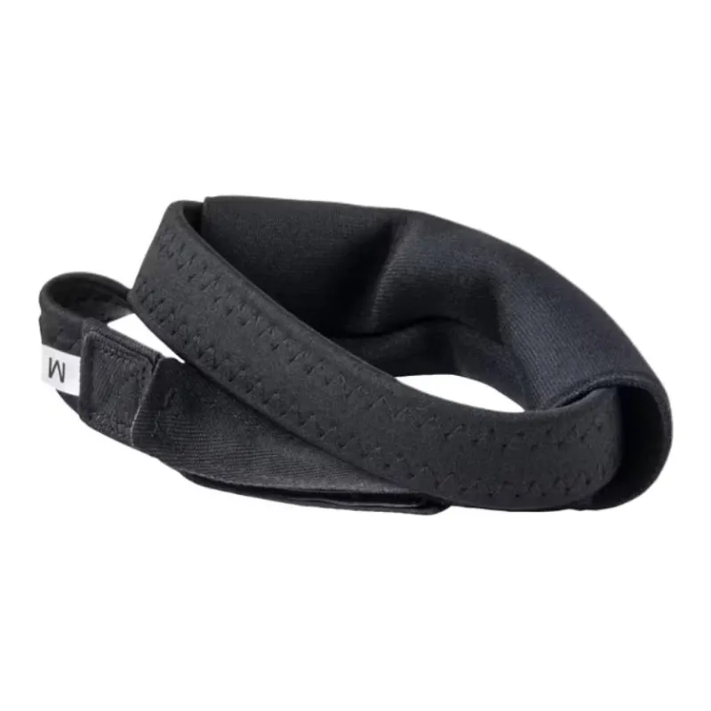 DESCENTE Fitness Sports Patella Bands Protective Black Polyester, Polyurethane, Natural Rubber Unisex-1