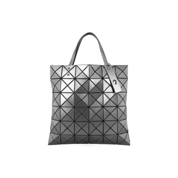 ISSEY MIYAKE Polyvinyl Chloride Resin Tote Bag Shopping Bag Shoulder Bag Handbag Regular Women's Silver Gray