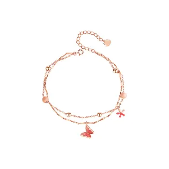 Fu Ru Ji 925 Sterling Silver Anklets Women's