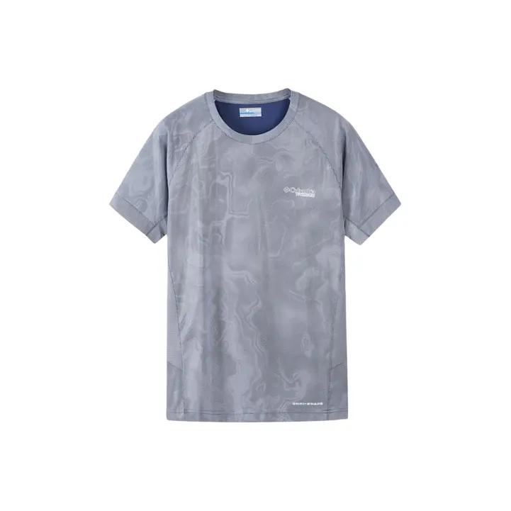 Columbia TITANIUM T-Shirts Men Gray-0