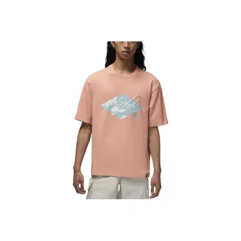 Jordan SS22 T Shirt Men's Light Madder Root Umber