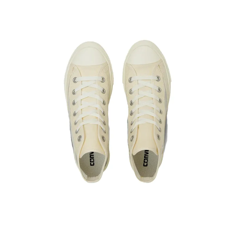 Converse All Star Light Anti Slip Wear Resistant High Top Canvas Shoes Unisex Beige-2