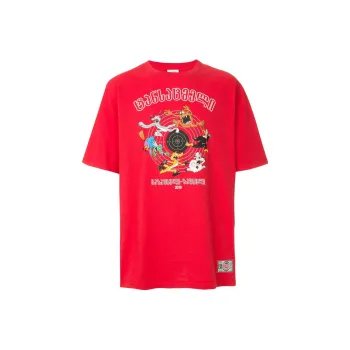 Vetements T-Shirts Men Red