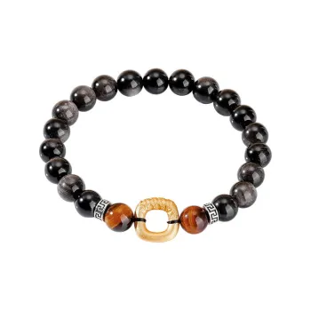 Lao Feng Xiang Obsidian Bracelets Unisex