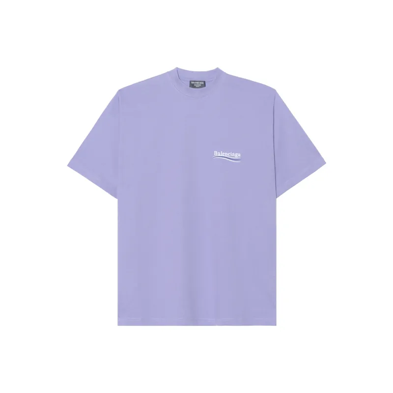 Balenciaga Political Campaign Oversized Logo Print T shirt-0