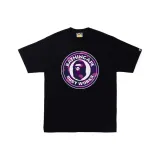 Black with Purple Base Print