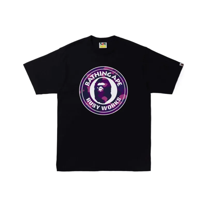 A BATHING APE Color Camo Busy Works Tee SS22-2