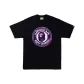 Black with Purple Base Print