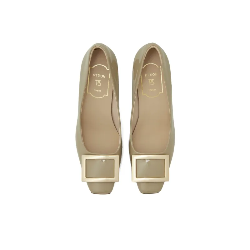 PT'SON Slim Heel High Heels 7cm Women's-7