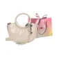 White with Charm-Shopping Bag