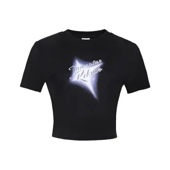 IMXS T Shirts Women's Black