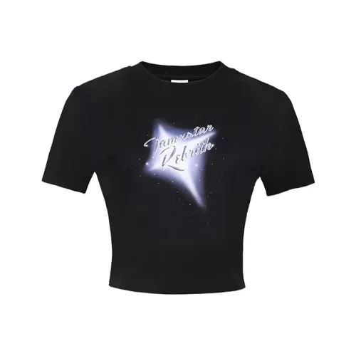 IMXS T Shirts Women's Black