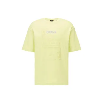 HUGO BOSS x AJBXNG SS22 T Shirt Men's Yellow