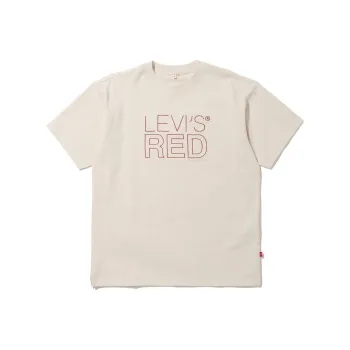 Levis SS22 Straight T-Shirt Men's Beige Yellow