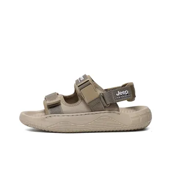 Jeep Beach Sandals Unisex Black