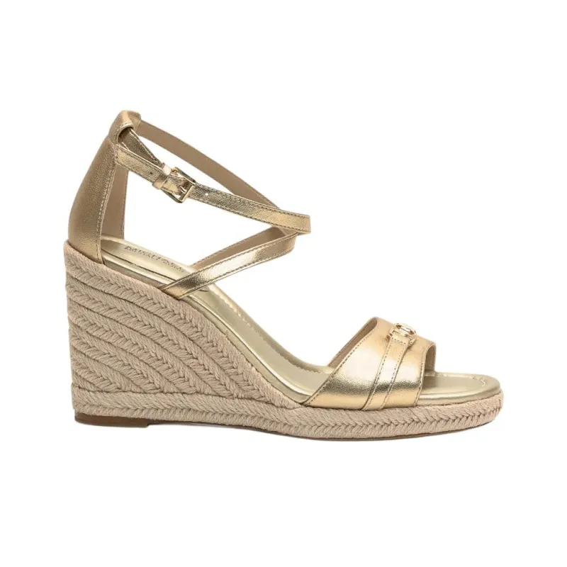 MICHAEL KORS Mady Strap Sandals Women's Gold-1