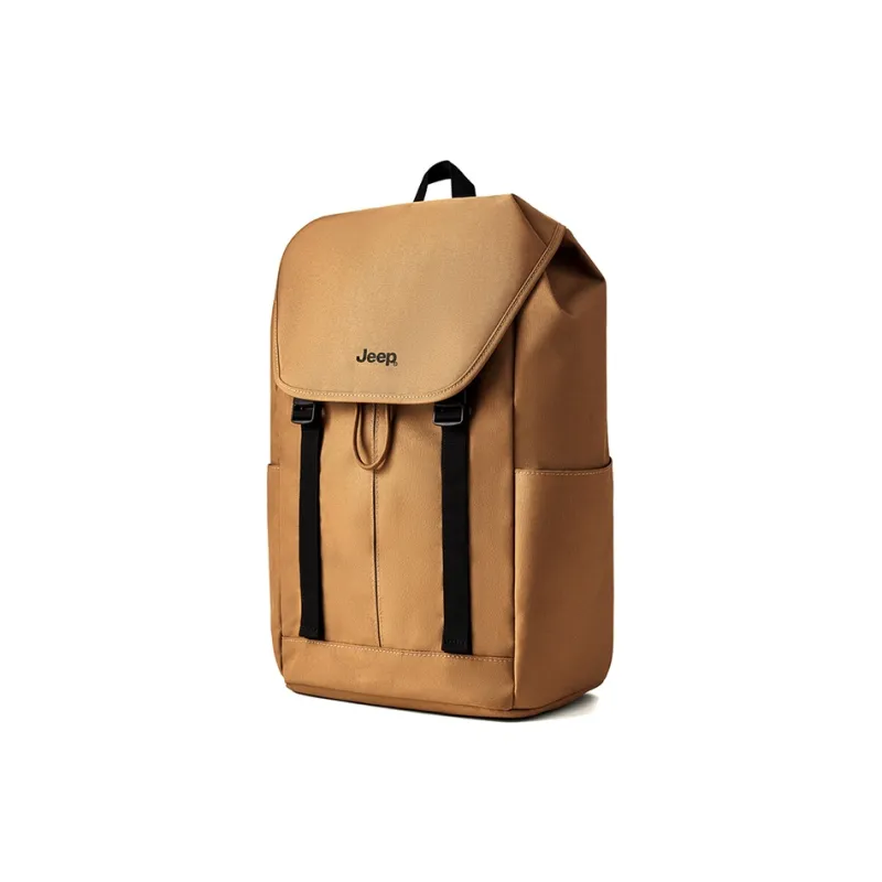 Jeep Fabric Laptop Bag Backpack Regular Unisex Agate Black/Metropolitan Gray/Maple Sugar Cuba/Pear Smoothie-11