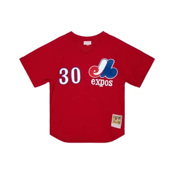 Mitchell Ness Mesh Bp Montreal Expos 1989 Tim Raines Authentic Jersey