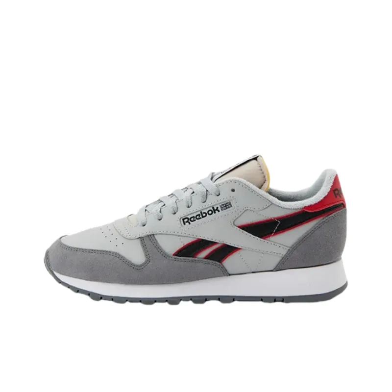 Reebok Classic Leather 'Pure Grey Vector Red'-0
