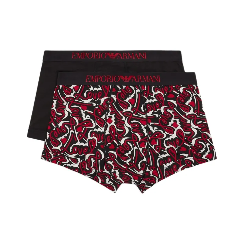 EMPORIO ARMANI Two pack Of Valentine's Day Capsule Collection Boxer Briefs-0