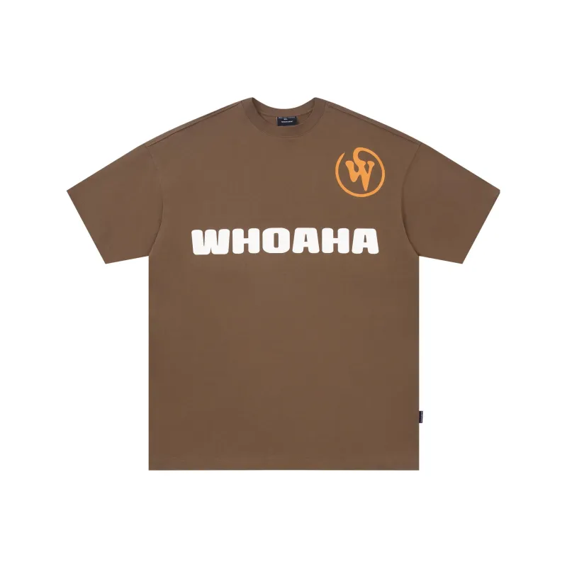 WHOA HA! Drop Shoulder Sleeve T Shirt Unisex-7