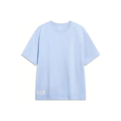 LiNing T Shirt Men's Clear Sky Blue