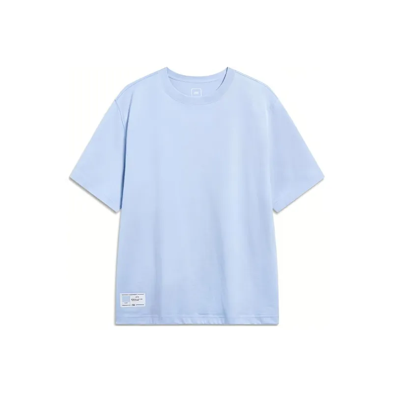 LiNing T Shirt Men's Clear Sky Blue-0