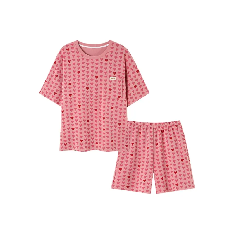 MIIOW Cool One Summer Series Pajama Set Women's Watermelon Red-0