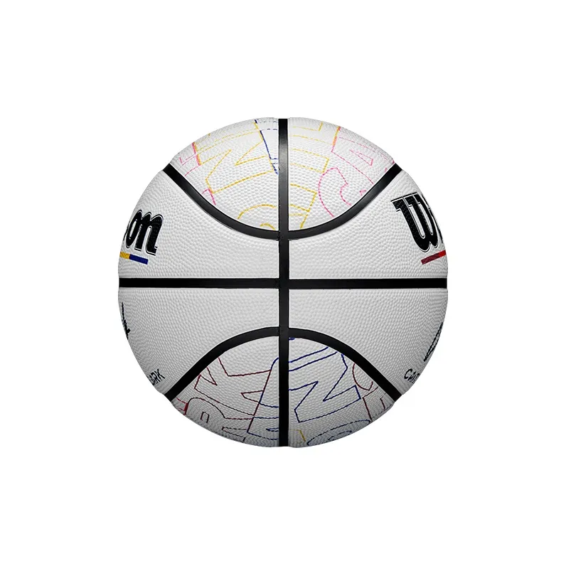 Wilson WNBA Collection Rubber Basketball Graffiti White Size 5/6/7 Ball Training Unisex-2