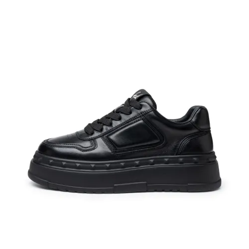 FED Height Increasing Low Top Skateboard Shoes Men's