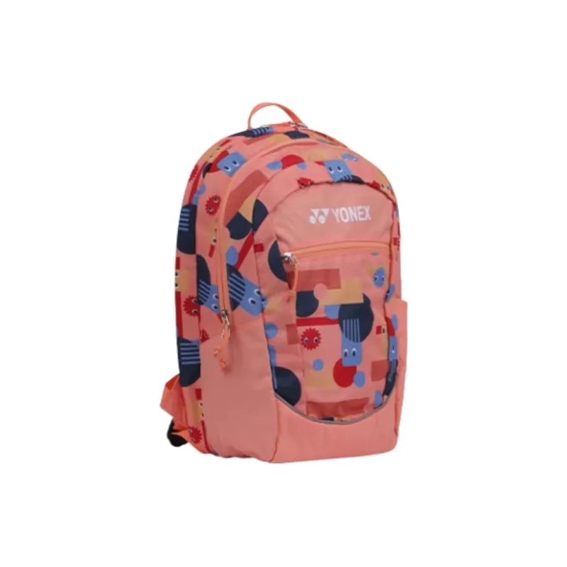 YONEX Fabric Backpack Unisex Coral Orange-1