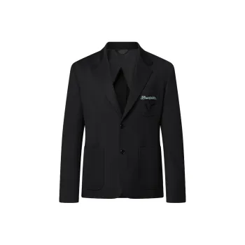 LOUIS VUITTON SS25 Spring Men's Collection Business Suits Coats Men's Black