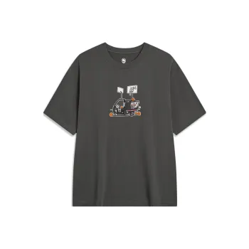 LINING Badfive T Shirts Unisex Raven