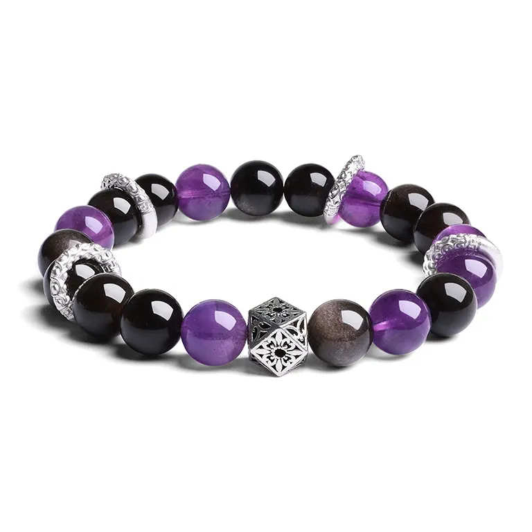 With The Heart Of The Jade Crystal Bracelets Unisex-0
