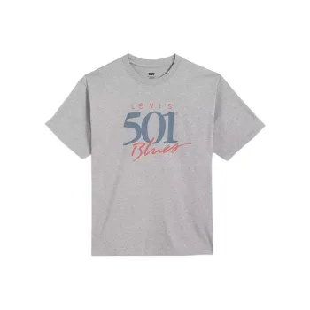 Levis T-Shirts Unisex Gray