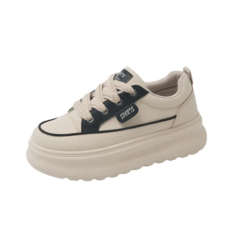 Boogie Bear Breathable Height Increasing Low Top Skateboard Shoes Women's-6