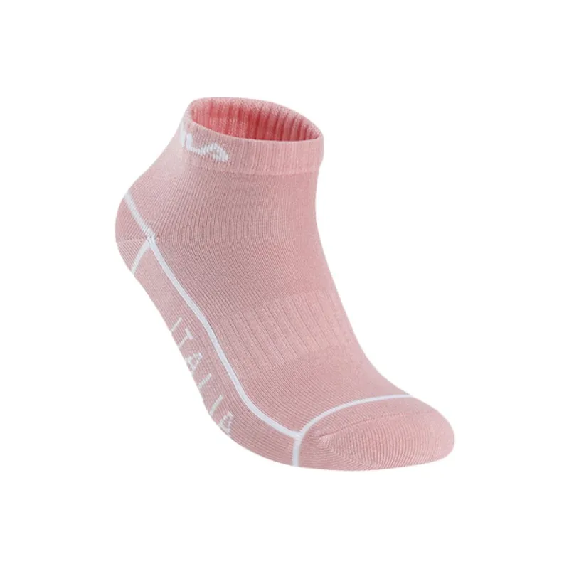 FILA Ankle Socks Women's 1 Pack White Stone Pink-1