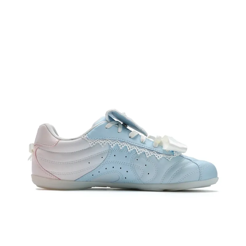 FILA LIPPER LS Aqua Dance Shoes Non slip Lightweight Low Top Casual Shoes Women's Blue Pink-1