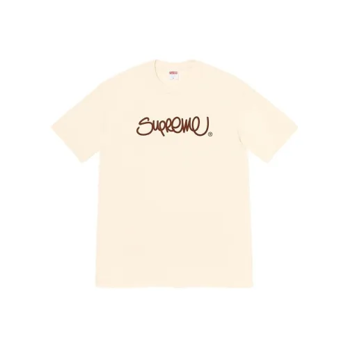 Supreme SS22 Week 19 Handstyle Tee Natural