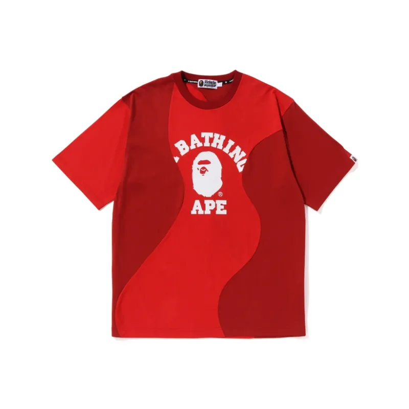 Bape Cutting College Relaxed Fit Tee-4