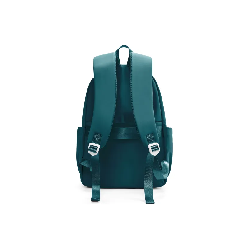 COOWOZ Nylon Backpack Regular Unisex Ecru/Red/Pink Purple/Black/Peacock Blue-33