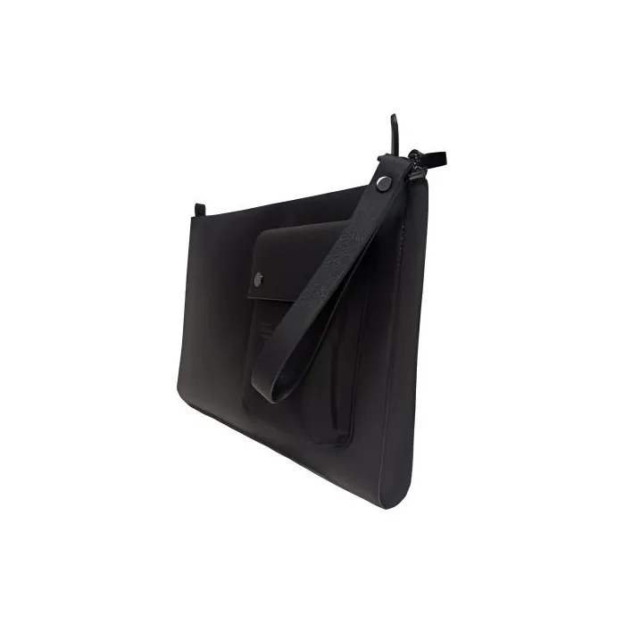 EMPORIO ARMANI Polyamide Wrist Bag Clutch Men's Black-1