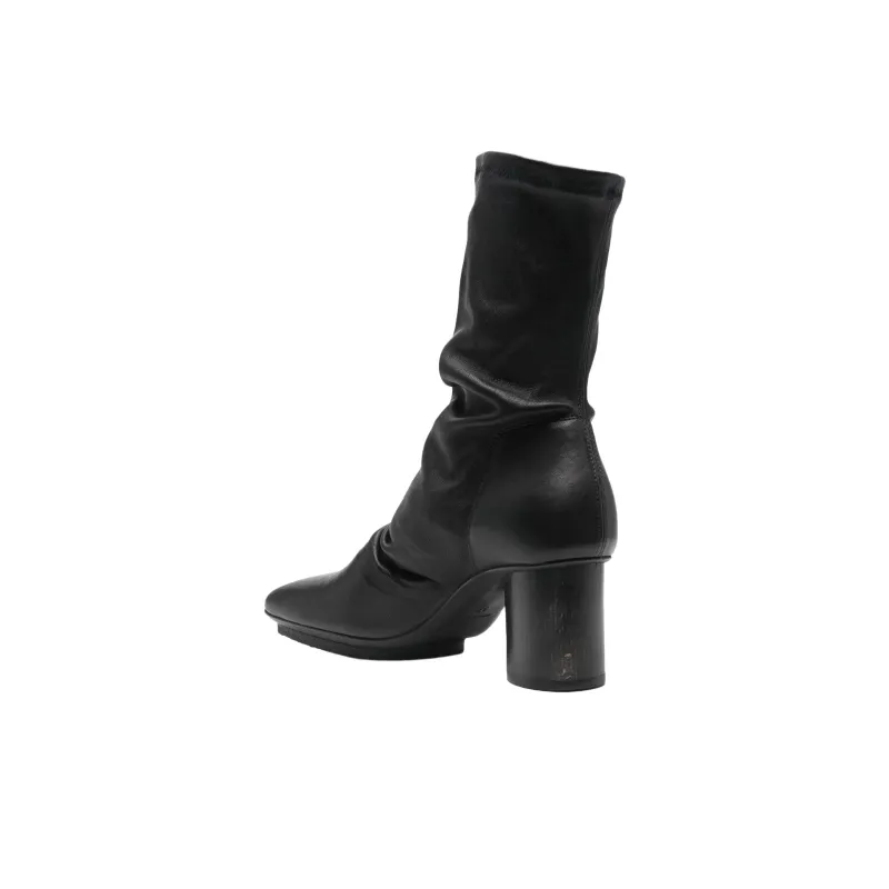 UMA WANG Stone Ankle Boots Women's Black-3