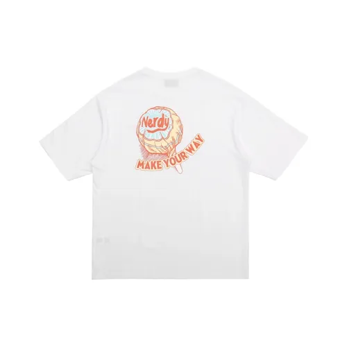 Nerdy T Shirts Unisex Cream