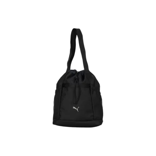 PUMA Fabric Handbag Backpack Regular Unisex Black