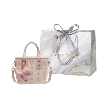 Miss Angel PU Handbag Crossbody Bag Regular Women's Pink Brown White Black